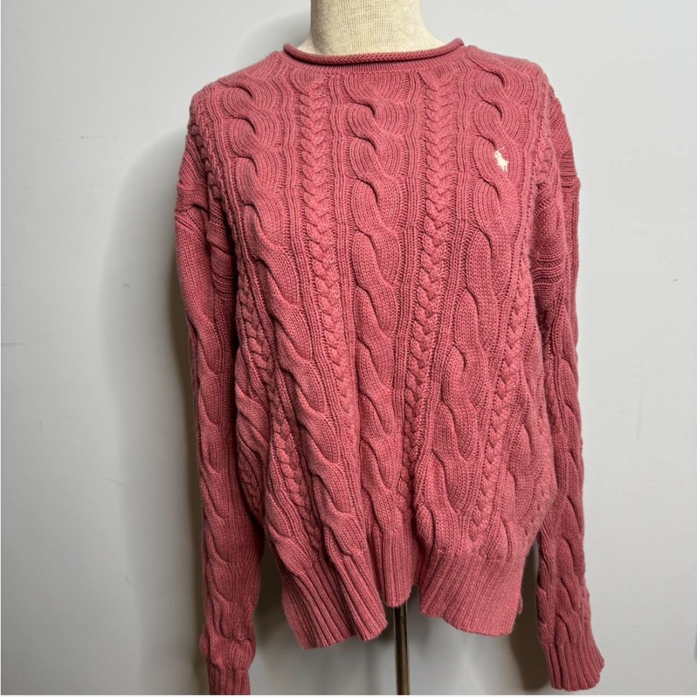 Polo Ralph Pink Sweater